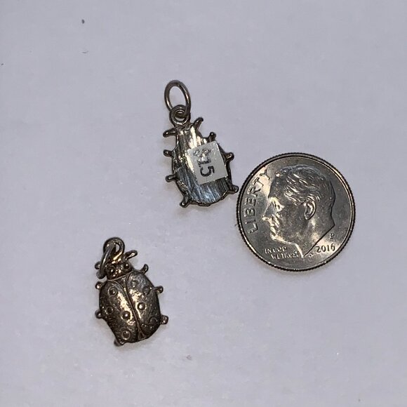 Sterling Silver Ladybug Pendant - Picture 4 of 12